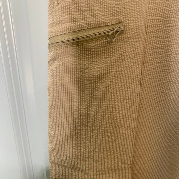 SAGE Collective Women's Wide Leg Cropped Cargo Pants–Tan (Size M, NWT) - Picture 4 of 10